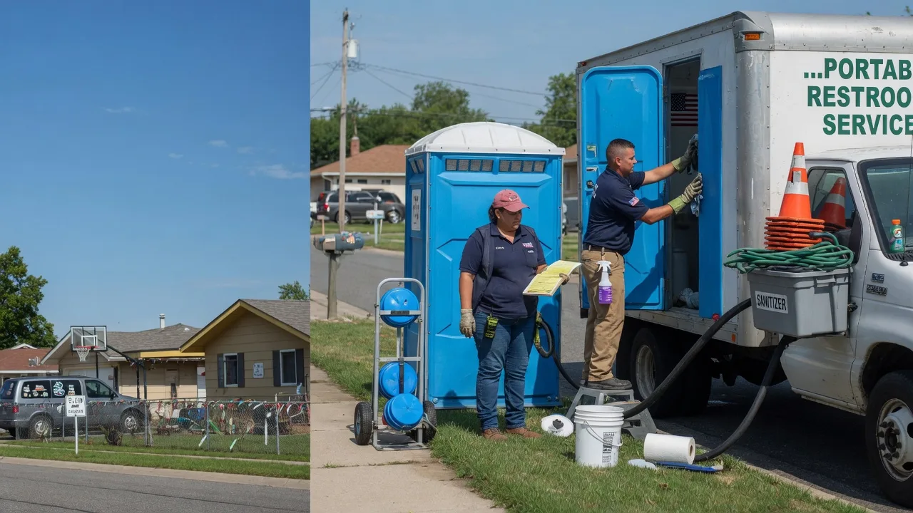 Portable Toilet Rental in Saint Louis, MO near me